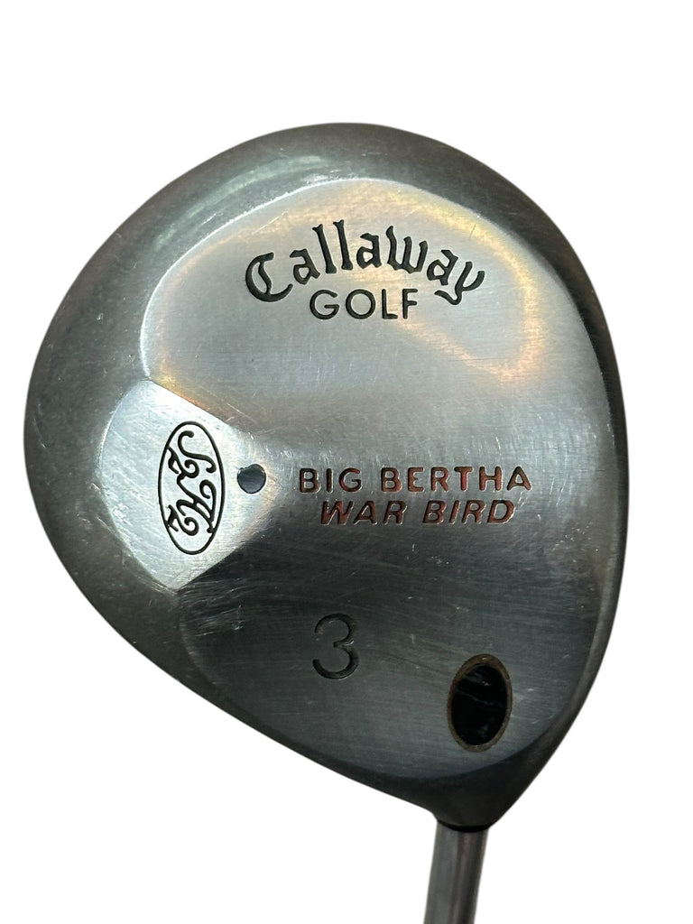 Callaway Big Bertha Warbird 15° 3 Wood Memphis 10 Uniflex Shaft Golf Pride Tour Wrap Grip