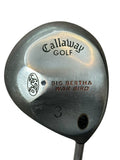 Callaway Big Bertha Warbird 15° 3 Wood Memphis 10 Uniflex Shaft Golf Pride Tour Wrap Grip