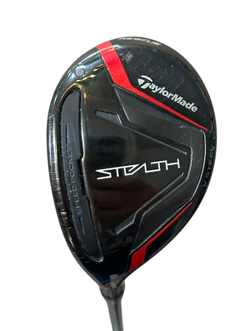 TaylorMade LH Stealth Rescue 25° 5 Hybrid Ventus 5 Sr Flex Shaft Crossline Grip