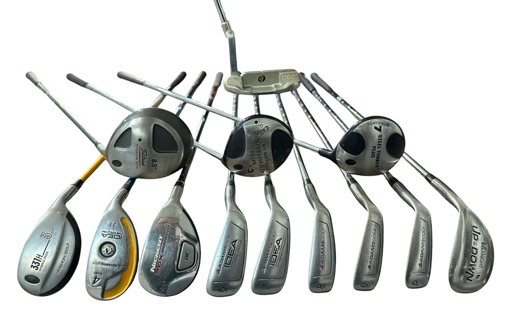 Titleist Callaway Adams MRH Complete Golf Club Set S Flex SET-091626T09