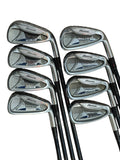 Mizuno MX-19 Hemi Cog Irons 4-GW +1" Exsar R Flex Shafts CP2 Wrap Grips