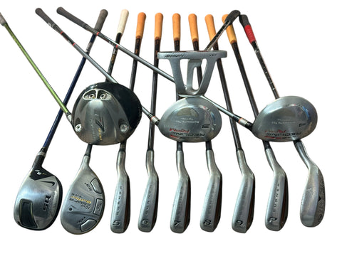 TaylorMade Adams Men's Right Hand Golf Club Set Stiff Flex SET-012626T03