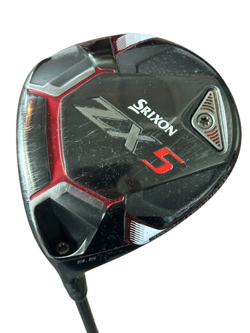 Srixon LH ZX5 9.5° Driver Vista Pro 75g Extra Stiff Flex Shaft Golf Pride Z Grip