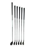 Cobra F6 Iron Set 3/4H 6-PW King F6 Stiff Flex Shafts Lamkin REL Grips
