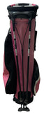 Titleist Stand Bag 6-Way 5 Pockets Harness Handle Rain Hood Pink/White