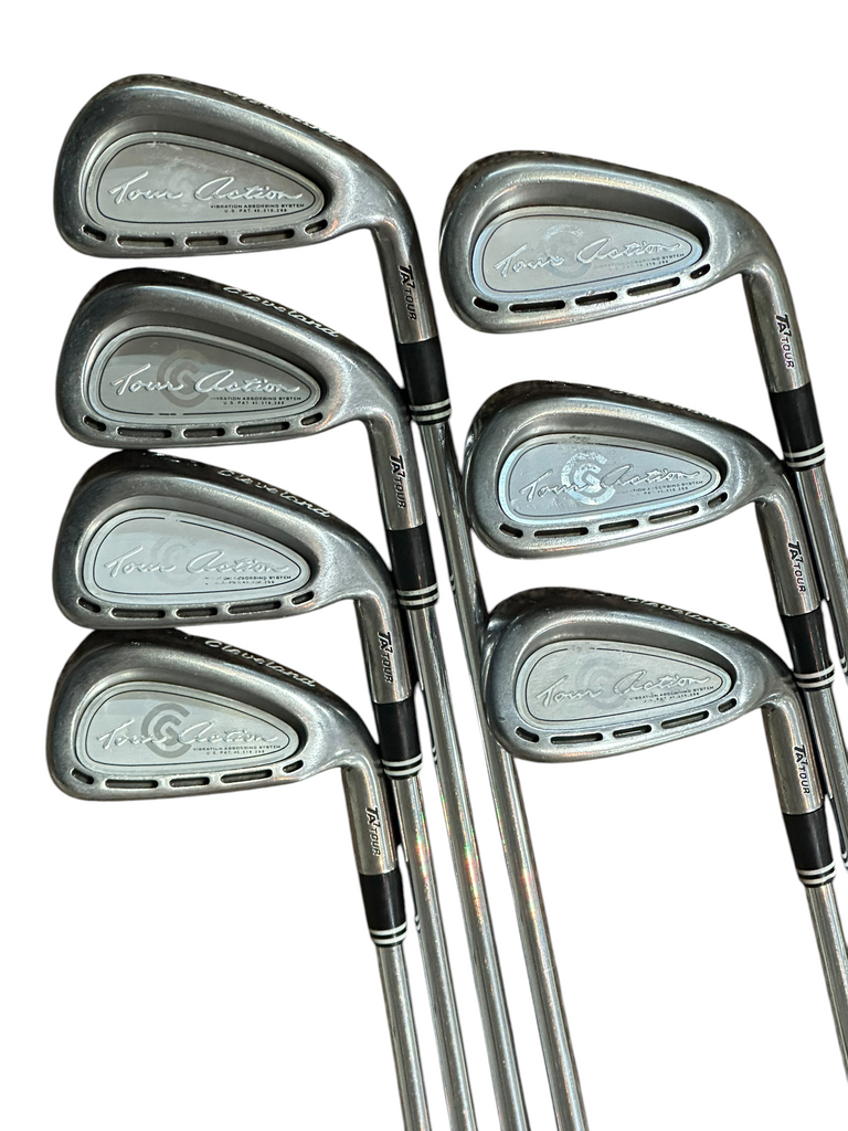 Cleveland Tour Action TA7 Tour Iron Set 4-PW Rifle Premium 5.5 R Flex Shafts