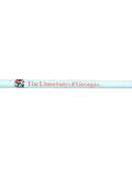 The University of Georgia Insignia Putter 36" Graphite Shaft GP Tour Wrap Grip