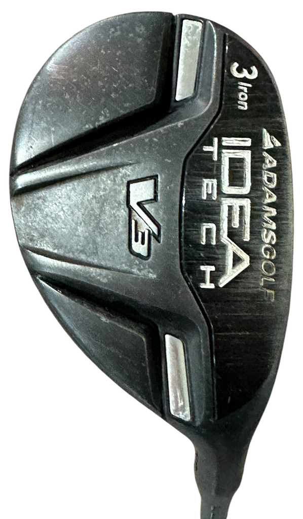 Adams Idea Tech V3 3 Hybrid Iron Bassara 65g S Flex Shaft Winn Dri•Tac Grip