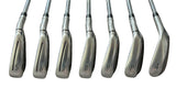 TaylorMade M5 Irons 5-AW +1/2" XP100 R300 R Flex Shafts Tour Velvet Grips