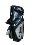 Titleist Stand Bag 14-Way Divider 8 Pockets Harness Handle Rain Hood