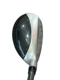TaylorMade LH Rescue Dual 19° 3 Hybrid TM Hybrid 65 R Flex Shaft Crossline Grip