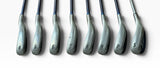 Callaway X20 Iron Set 4-PW, SW +1/2" Apollo Blue Steel Stiff Flex Shafts Tacki Mac Grips