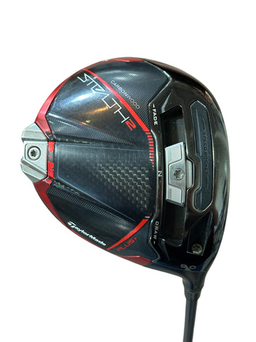 TaylorMade Stealth 2+ 9° Driver Diamana 60g S Flex Shaft Golf Pride MCC +4 Grip