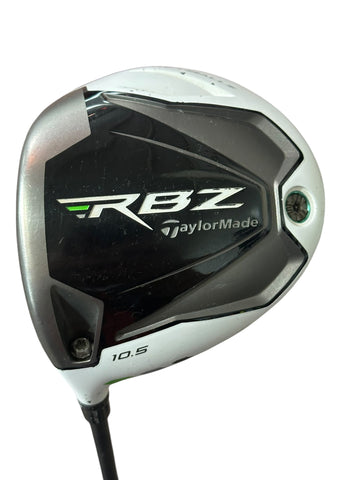 TaylorMade LH RBZ 10.5° Driver RBZ Matrix Ozik Stiff Flex Shaft TaylorMade Grip