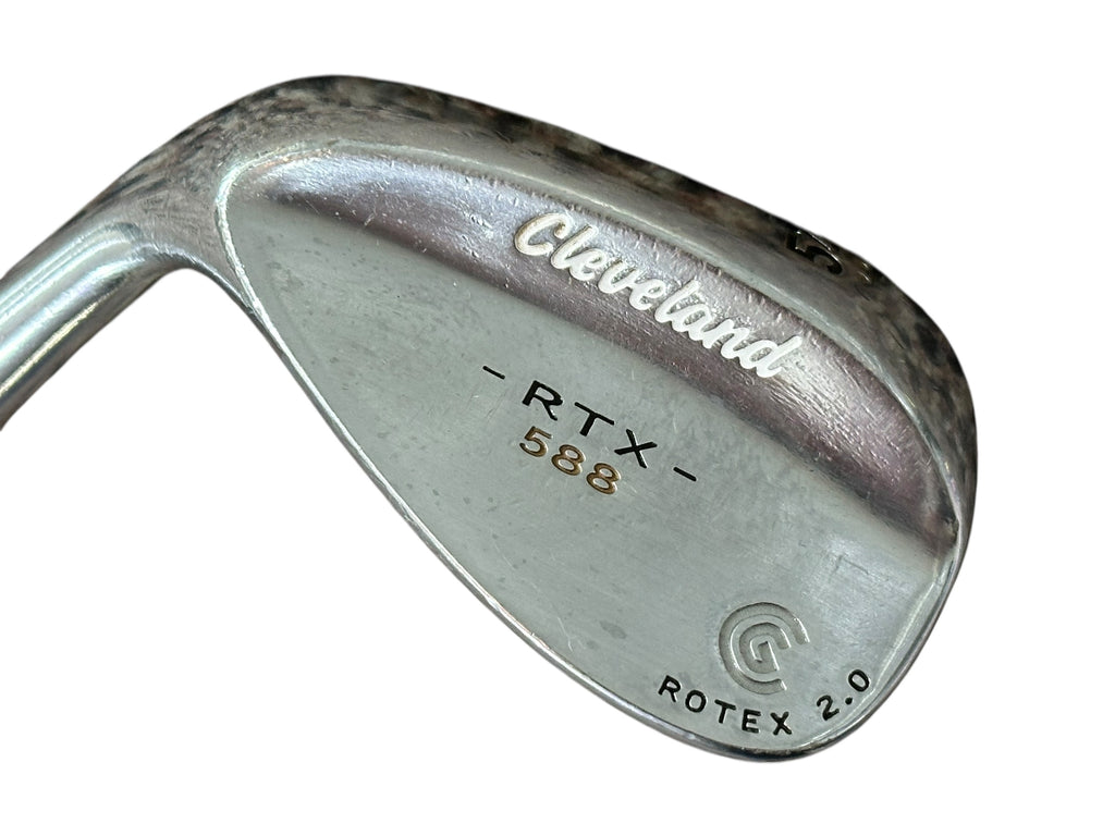 Cleveland LH RTX 588 Rotex 2.0 52° GW Traction Wedge Flex Shaft Lamkin Grip