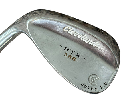 Cleveland LH RTX 588 Rotex 2.0 52° GW Traction Wedge Flex Shaft Lamkin Grip