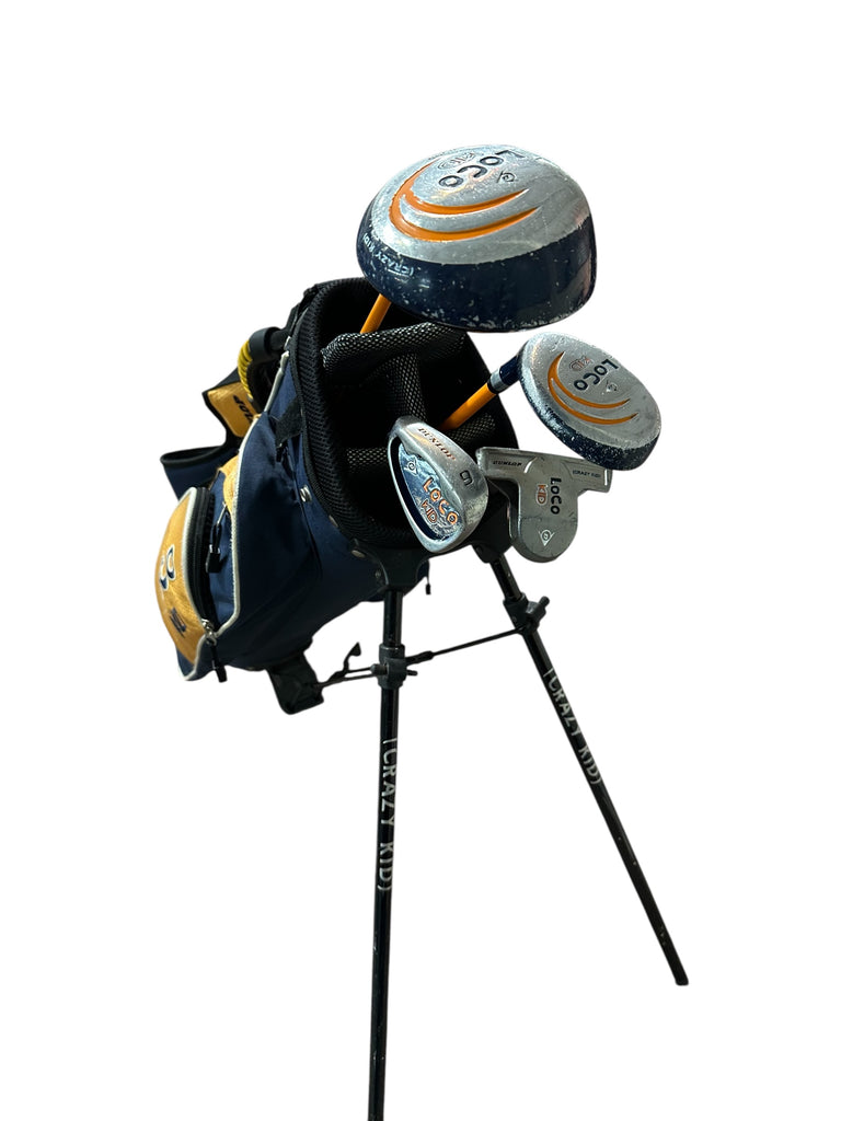 Dunlop Left Handed Loco Kid Golf Set 6-7 Year Old Kids