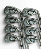Callaway Rogue X CF18 Iron Set 4-AW KBS Max 90 R Flex Shafts Golf Pride CP2 Pro Grips