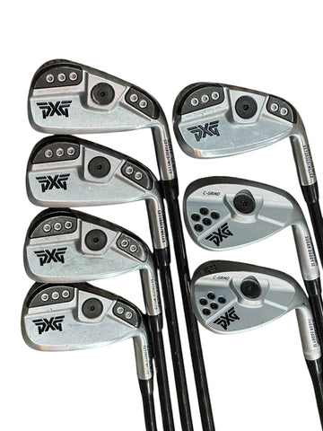 PXG 0311P Gen 5 Iron Set 6-SW Cypher 50g 5.0 R Flex Shafts Lamkin Z5 Grips