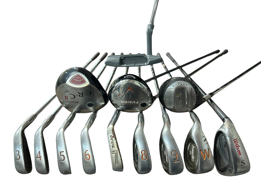 Callaway Cobra Power Bilt MLH Complete Golf Club Set S Flex SET-090326T03