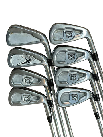 Callaway 2009 X Forged Irons 3-PW Project X 6.0 S Flex Shaft GP MCC +4 Grips