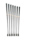 TaylorMade Burner LCG Iron Set +1/2" Bubble 2 S Flex Shafts Tour Wrap Grips