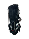 Titleist Stadry Stand Bag 4-Way Divider 5 Pockets Harness Handle Rain Hood