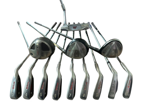 Titleist Wilson Men's Right Hand Golf Club Set -1/2" Stiff Flex SET-111725T01