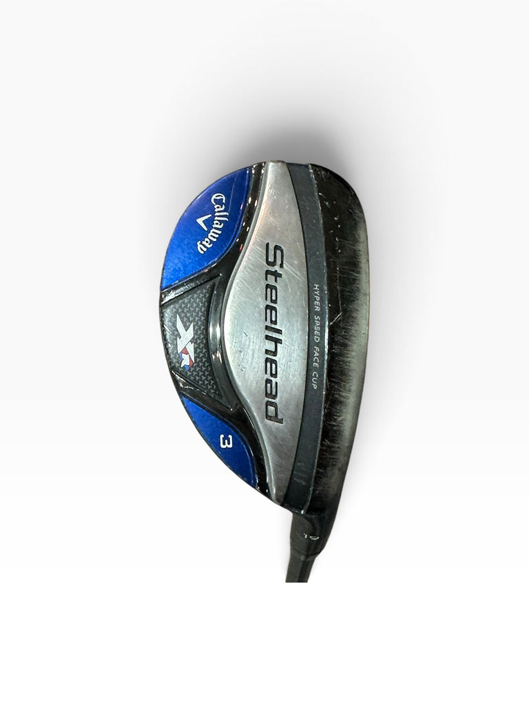 Callaway XR Steelhead 19° 3 Hybrid Hzrdus 5.5 58g R Flex Shaft Golf Pride Tour Wrap Grip