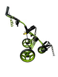 Rovic RV3J 3 Wheel Pushcart Umbrella Holder 2 Water Bottle Holders Ball Holder