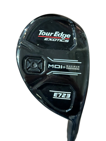 Tour Edge Exotics E723 17° 2 Hybrid Tensei AV 65g R2 Sr Flex Shaft Crossline Grip