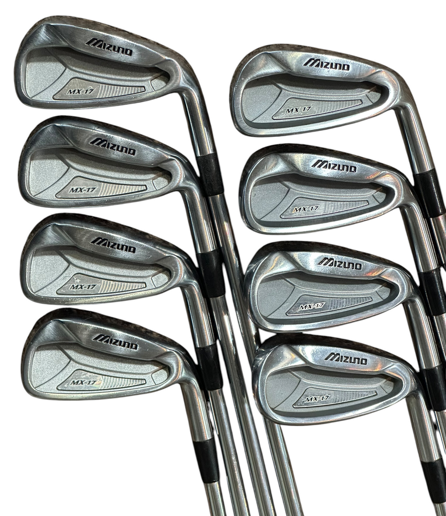 Mizuno MX-17 Iron Set 3-PW Dynalite Gold S300 S Flex Shafts GP MCC Grips