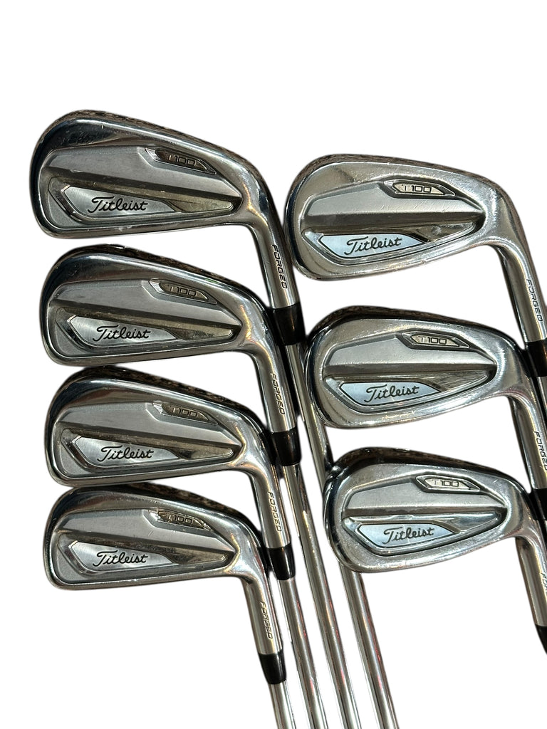 Titleist T100 Forged Iron Set 4-PW AMT S300 S Flex Shafts GP Tour Velvet Grips