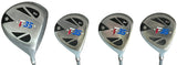 Patriot Golf F35 Woods Driver/3/5/7 Accuflex Pro LD R Flex Shafts Patriot Golf Grips