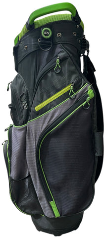 Bag Boy Cart Bag 15-Way Divider 8 Pockets Shoulder Strap Carry Handle