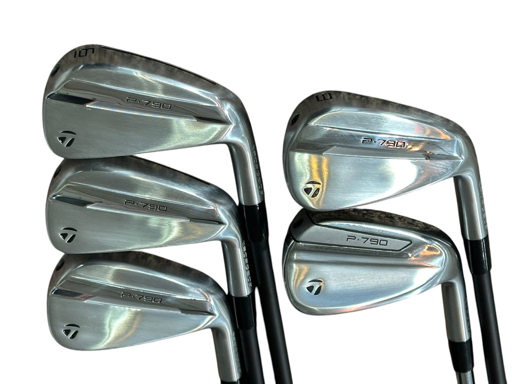 TaylorMade 2025/2019 P790 Iron Set 6-PW REAX 75g Stiff Flex Shafts