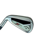 Callaway LH X Series 6 Iron X Series Uniflex Shaft Golf Pride Tour Wrap Grip
