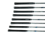 Cobra Baffler XL Irons 4-GW +1/2" Baffler S Flex Shafts GP Tour Wrap Grips