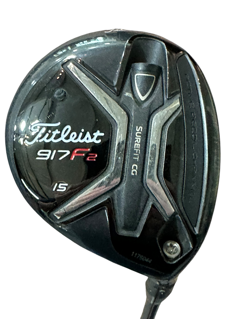 Titleist 917F2 15° 3 Wood Diamana 70g Stiff Flex Shaft Golf Pride Tour Velvet Grip