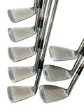 First Flight Iron Set 2-PW (MISSING 7) -1/2" Dynamic S Flex Shafts Grip Rite Grips