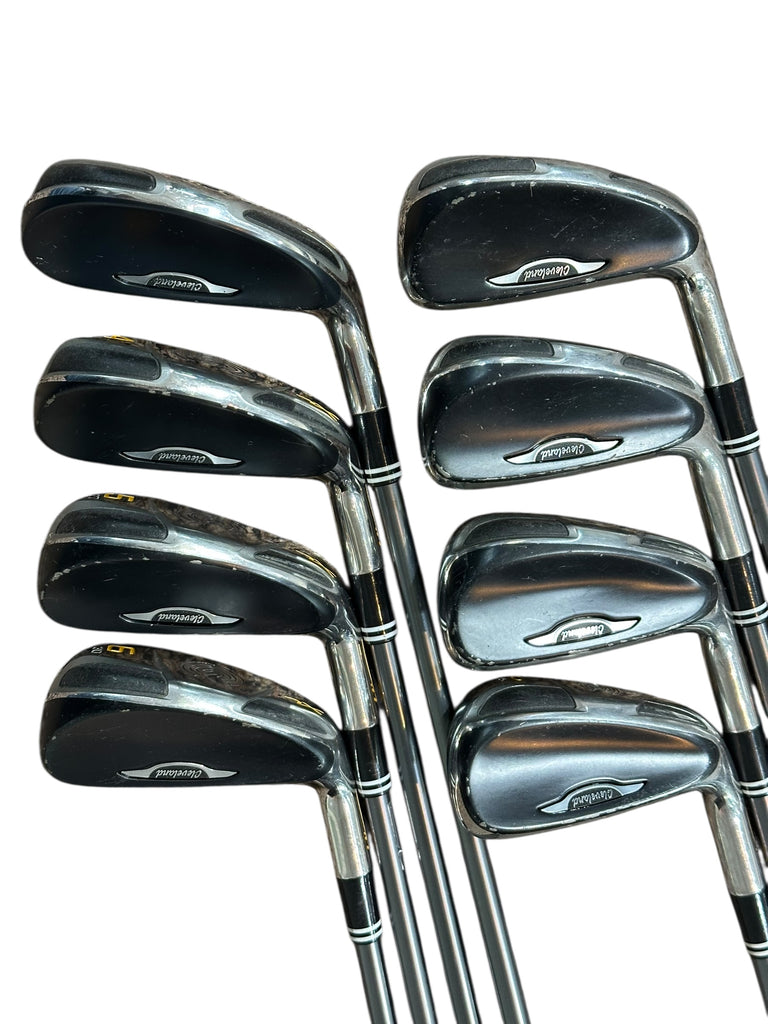 Cleveland Hi-Bore XLi Hybrid Irons 3-PW +1/2" Hi-Bore XLi 78g R Flex Shafts