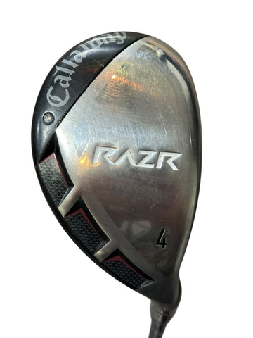 Callaway RAZR 24° 4 Hybrid Callaway 60g R Flex Shaft Lamkin Crossline Grip