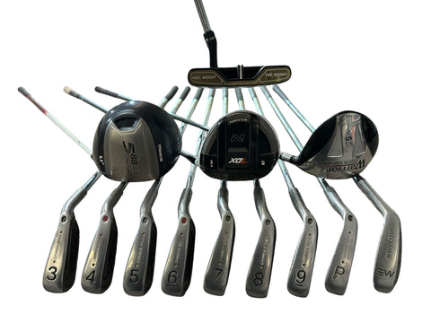 Turbo Power Nickent Warrior MRH Golf Club Set Stiff Flex SET-070825T04