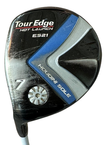 Tour Edge LH Hot Launch E521 Houdini Soul 20° 7 Wood Fubuki 50g R Flex Shaft