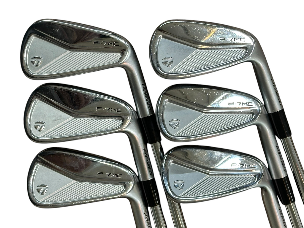 TaylorMade P•7MC Forged Iron Set 5-PW DG X Flex Shafts MCC +4 Grips