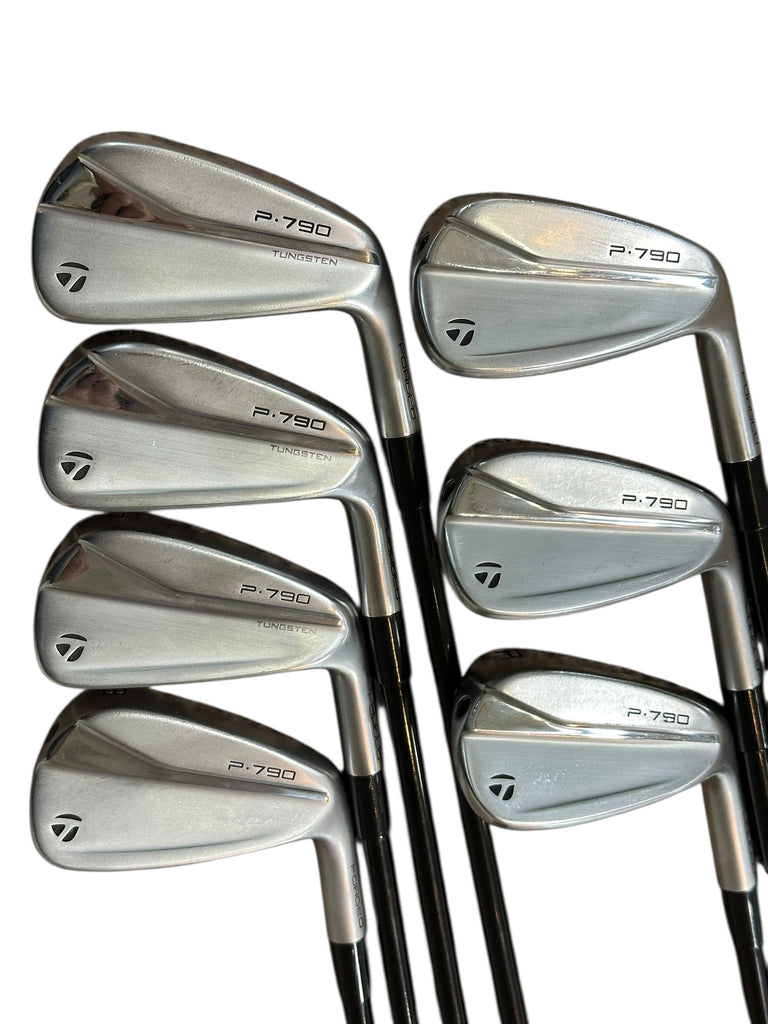 TaylorMade P790 Forged Irons 5-AW MMT 65g R Flex Shafts GP CPX Grips