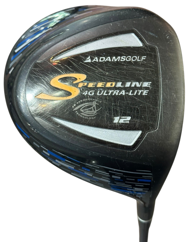 Adams Speedline 4G Ultra-Lite 12° Driver Bassara 44g Sr Flex Shaft GP CPX Grip