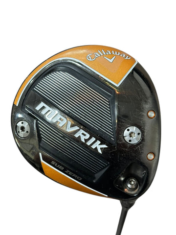 Callaway Mavrik Sub Zero 10.5° Driver Rogue Max 65g S Flex Shaft Jumbo Max Grip