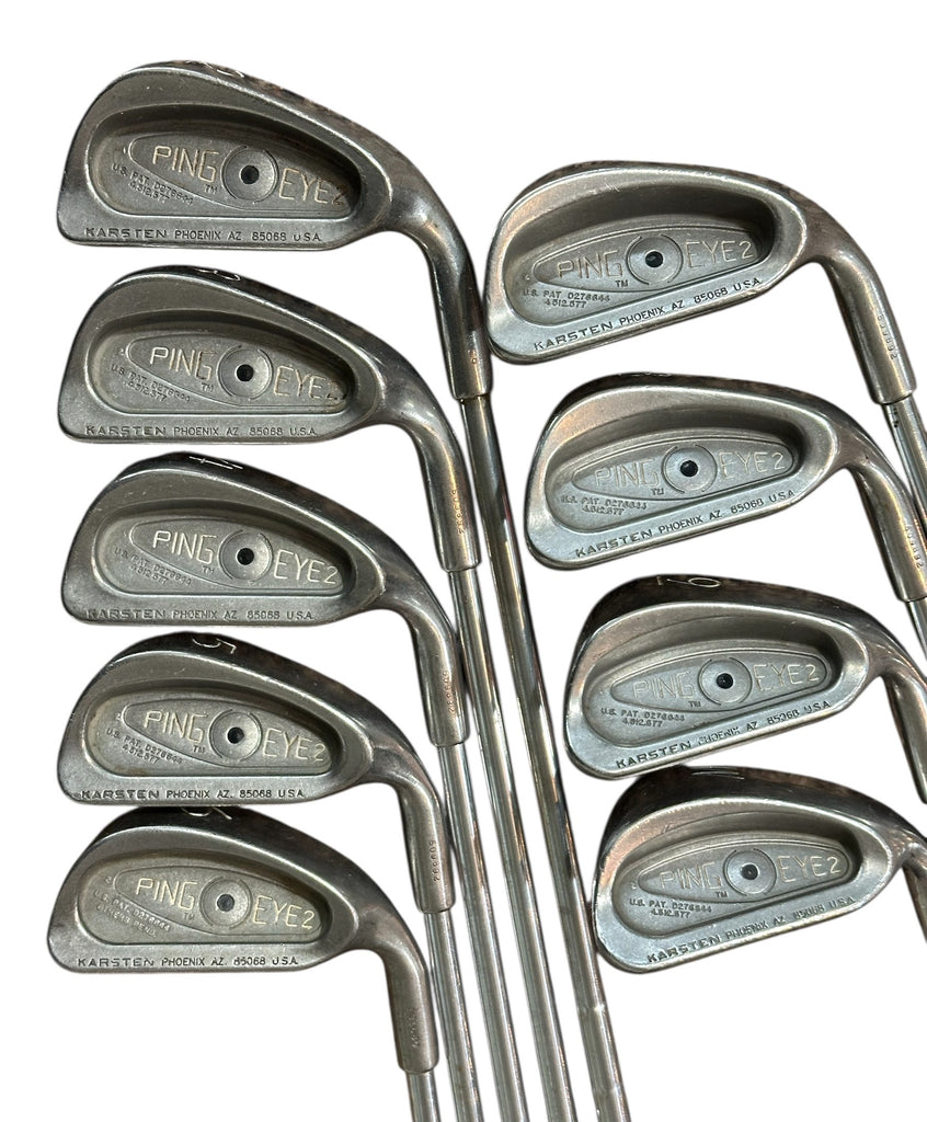 Ping Eye 2 Black Dot Iron Set 2-PW Karsten Stiff Flex Shafts