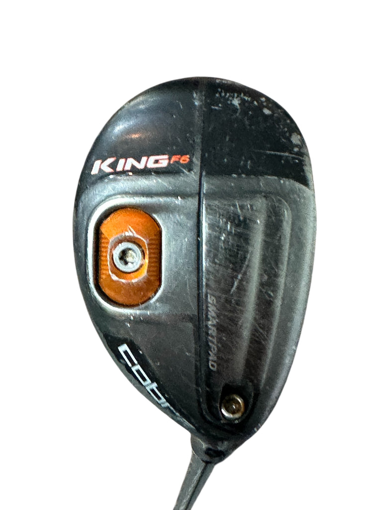 Cobra F6 16-19° 2/3 Hybrid HQ4 Red Tie 72g R Flex Shaft Lamkin REL Grip